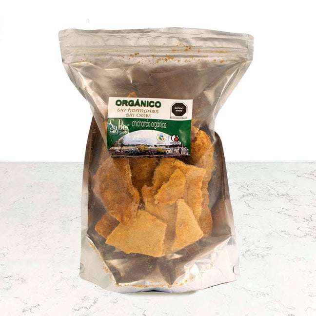 DILMUN Chicharrón de cerdo orgánico 200g Sabio