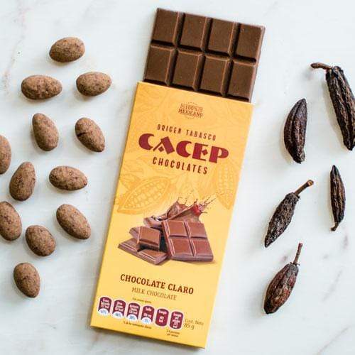 DILMUN Chocolate claro 38% cacao Barra 85 g CACEP