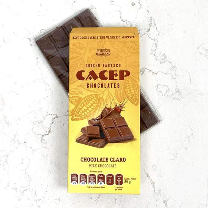 DILMUN Chocolate claro 38% cacao Barra 85 g CACEP