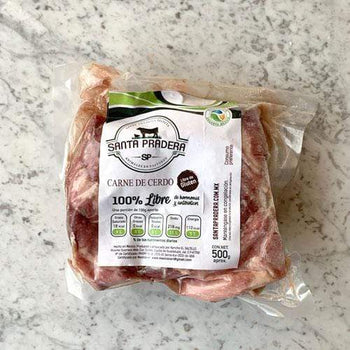 DILMUN Costillitas de cerdo orgánico 500 g Santa Pradera