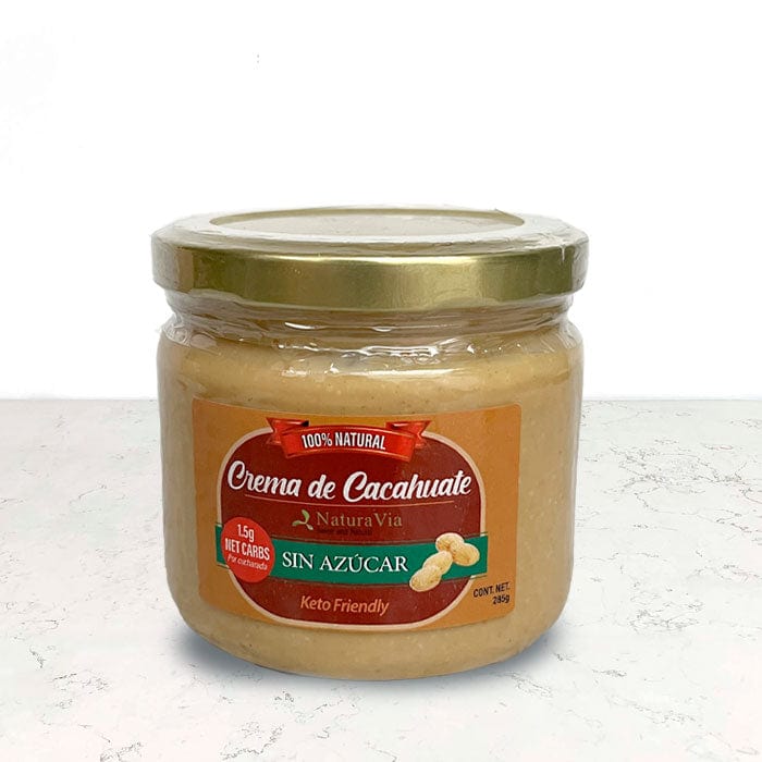 DILMUN Crema de cacahuate keto sin azúcar 285g NaturaVia