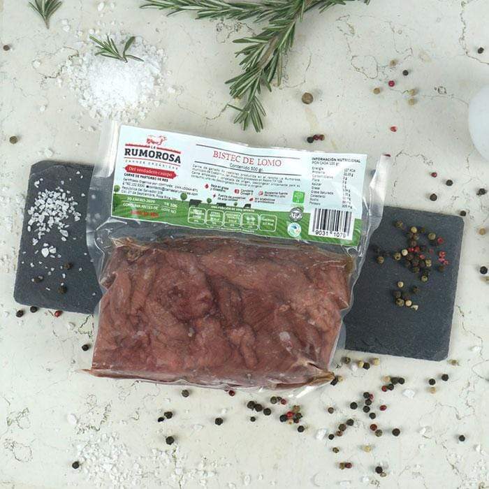 DILMUN Filete de res orgánico en bistec 500 g La Rumorosa