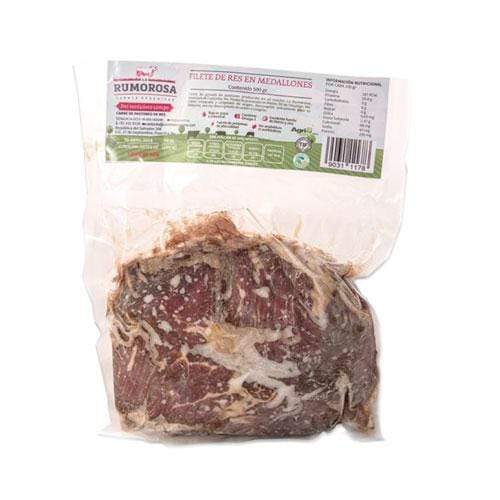 DILMUN Filete de res orgánico en medallones 500 g La Rumorosa