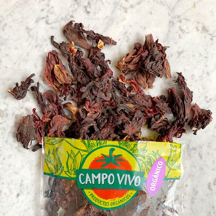 DILMUN Flor de jamaica orgánica 100g Campo Vivo