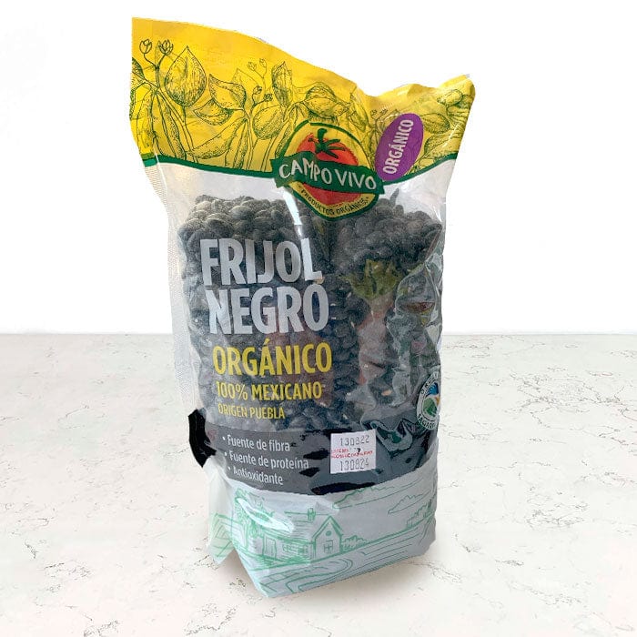 DILMUN Frijol negro orgánico 1kg Campo Vivo