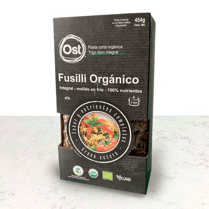 DILMUN Fusilli Integral Orgánico 454gr OST Gourmet