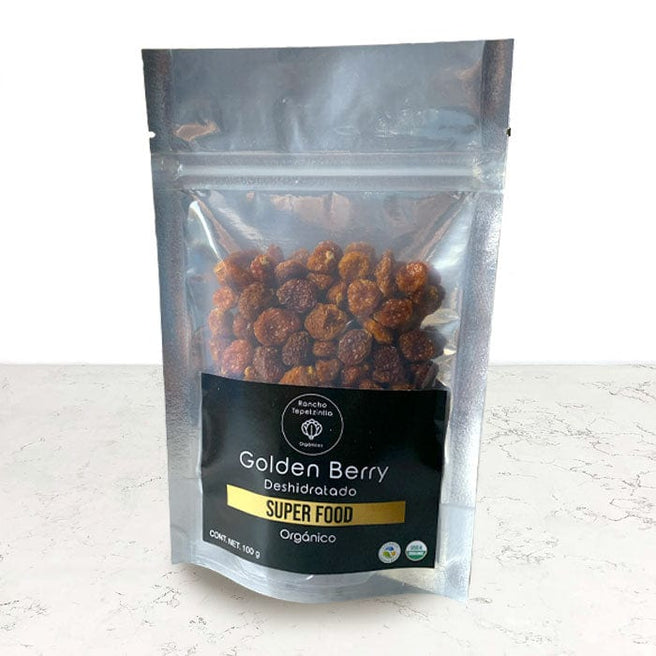 DILMUN Golden berry orgánico deshidratado 100g Rancho Tepetzintla