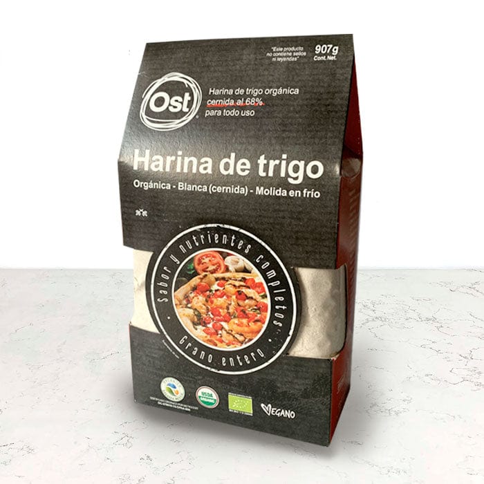 DILMUN Harina blanca de trigo orgánico 907g OST Gourmet