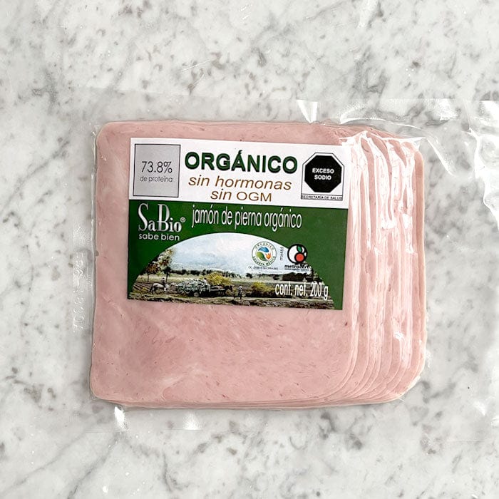 DILMUN Jamón de pierna de cerdo orgánico 200g SaBio