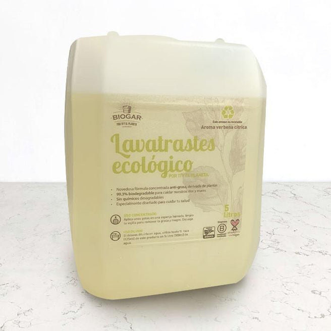 DILMUN Lavatrastes ecológico de verbena cítrica 5lt