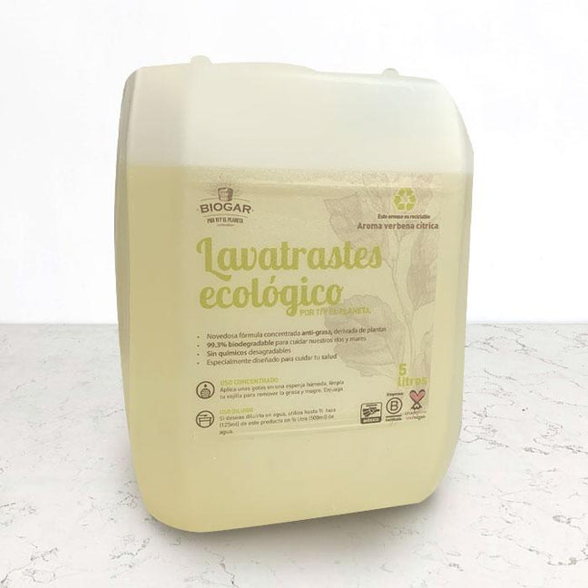 DILMUN Lavatrastes ecológico de verbena cítrica 5lt