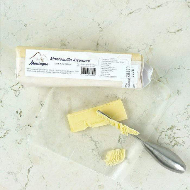 DILMUN Mantequilla artesanal de vaca 250 g Montagne