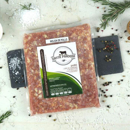 DILMUN Molida de pollo orgánico 500 g Santa Pradera