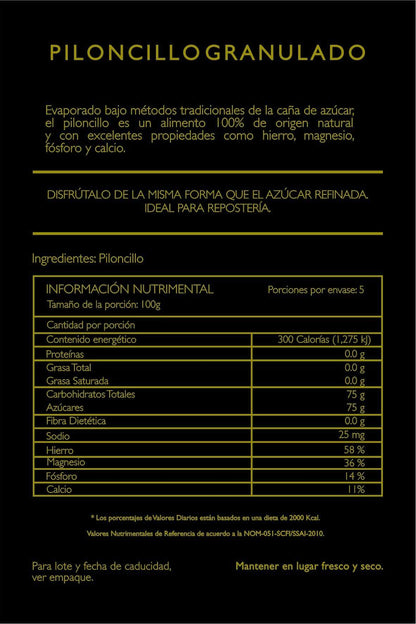 DILMUN Piloncillo granulado 500 g La Comandanta