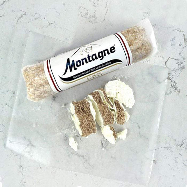 DILMUN Queso artesanal de cabra con ajonjolí 200 g Montagne