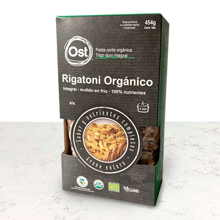 DILMUN Rigatoni integral orgánico 454g OST Gourmet