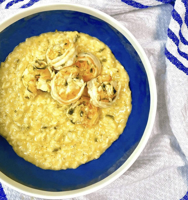 DILMUN Risotto al limón con camarones (2 porciones) Cayena Cuisine