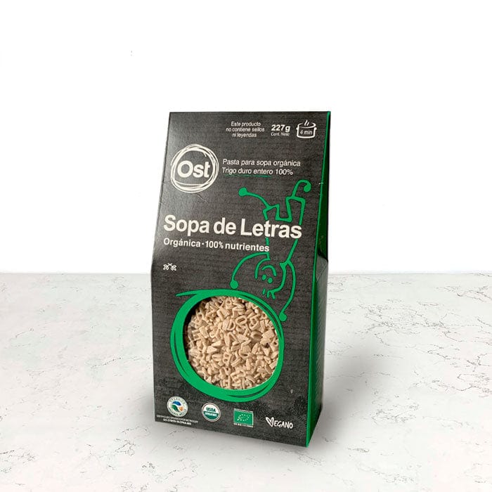 DILMUN Sopa de letras integral orgánica 227g OST Gourmet