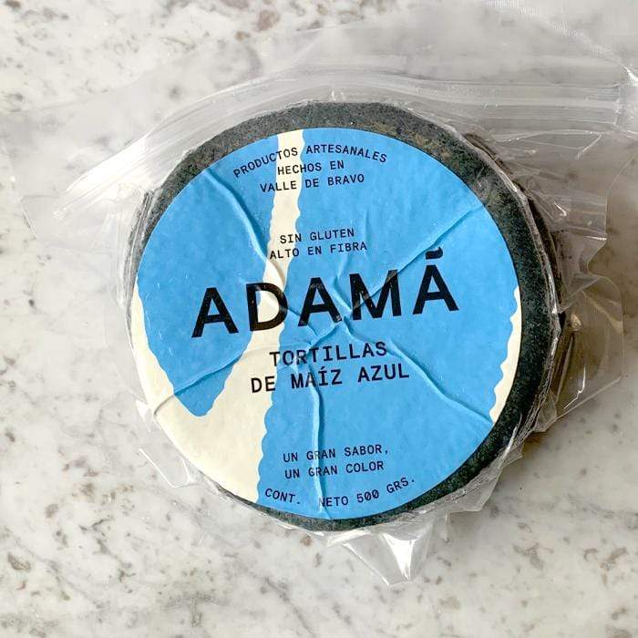 DILMUN Tortillas de maíz azul 500g Adamá